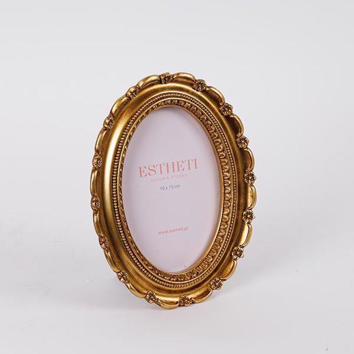 ESTHETI home Korniza (10x15cm) Resin Xrusi 15.2x2.2x19.8cm 756-12187