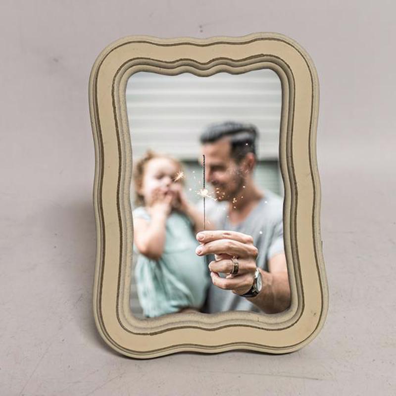 Κορνίζες agiovlasitishome - ΣΗΜΑΝΤΙΚΟ: Σε περίπτωση διαφοράς τιμής από το κατάστημα ισχύει παντα και μόνο η τιμή του καταστήματος ESTHETI home Κορνίζα Ξύλινη Εκρού 10x2x15cm 756-13014