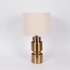 ESTHETI home Epitrapezio Fotistiko Metalliko Xruso me Bez Kapelo 1xE27 F28x50cm 757-10125
