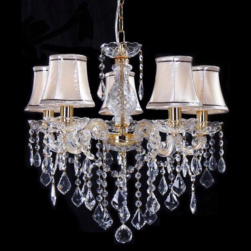 Φωτιστικά agiovlasitishome - ΣΗΜΑΝΤΙΚΟ: Σε περίπτωση διαφοράς τιμής από το κατάστημα ισχύει παντα και μόνο η τιμή του καταστήματος ESTHETI home Πολυέλαιος Τρίφωτος με Καπέλα και Κρύσταλλ