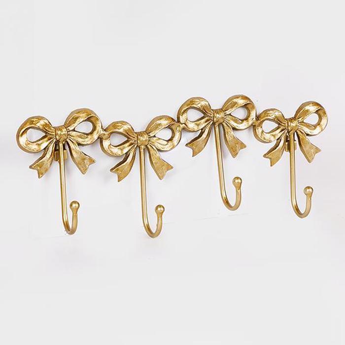 ESTHETI home Kremastra Toixou 4 Theseon Metalliki Xrusi 46x6x17cm 810-00071