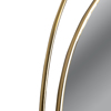 ESTHETI home Επιτοίχιος Καθρέπτης Μεταλλικός Χρυσός 60x2x90cm 811-40002 ESTHETI home Epitoixios Kathreptis Metallikos Xrusos 60x2x90cm 811-40002