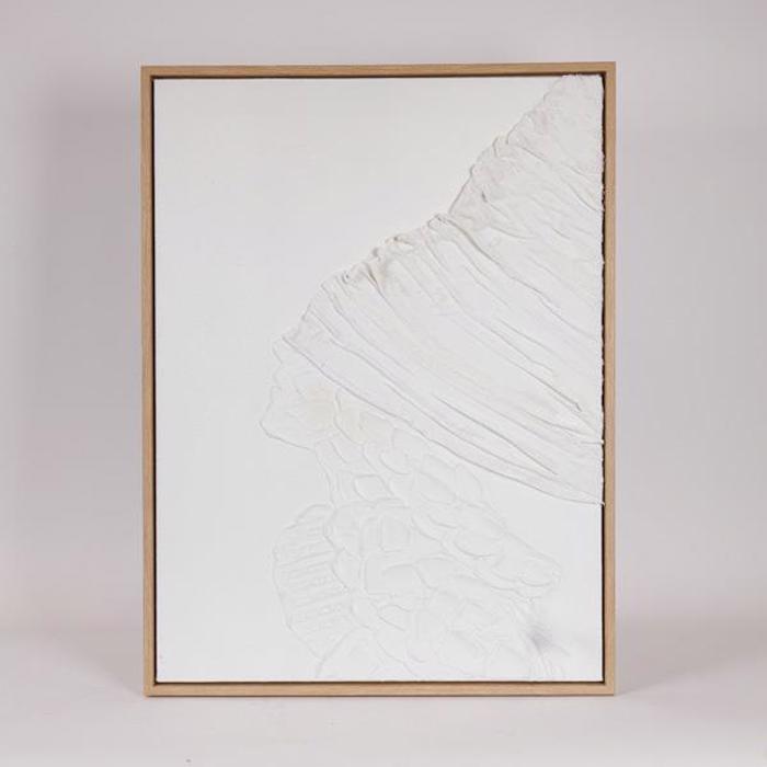 ESTHETI home Pinakas se Kamba Xeiropoiitos ''Figura'' Lefkos 60x3.8x80cm 812-10013