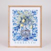 ESTHETI home Pinakas Kambas ''Lemonia Sorrento'' Glazios/Kitrinos/Lefkos 48x2.1x60cm 812-10021