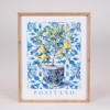 ESTHETI home Pinakas Kambas ''Lemonia Positano'' Glazios/Kitrinos/Lefkos 48x2.1x60cm 812-10022