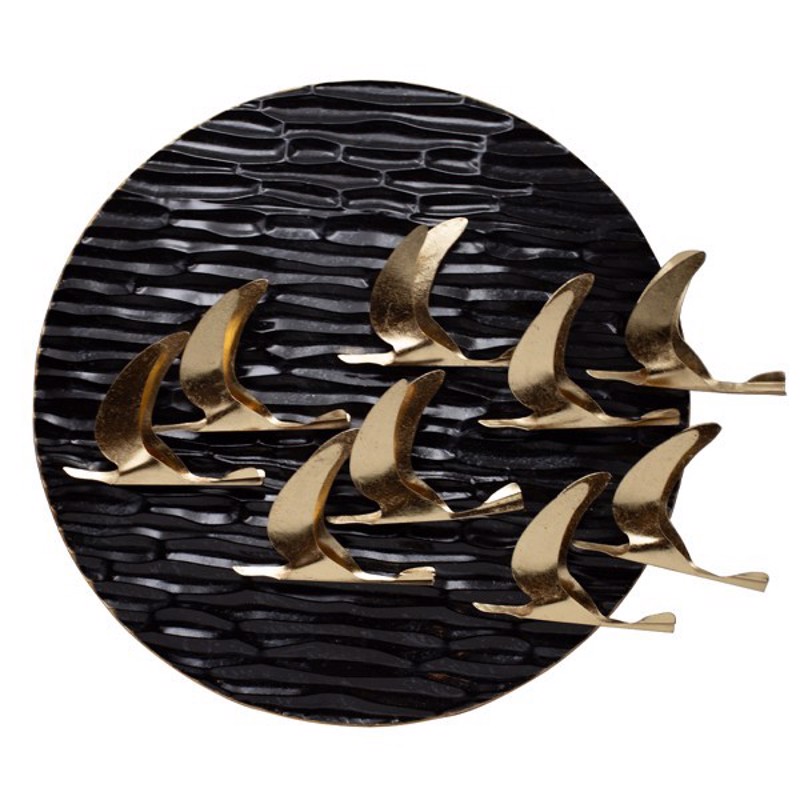 ESTHETI home Διακοσμητικό Τοίχου ''Πουλιά'' Μεταλλικό Χ