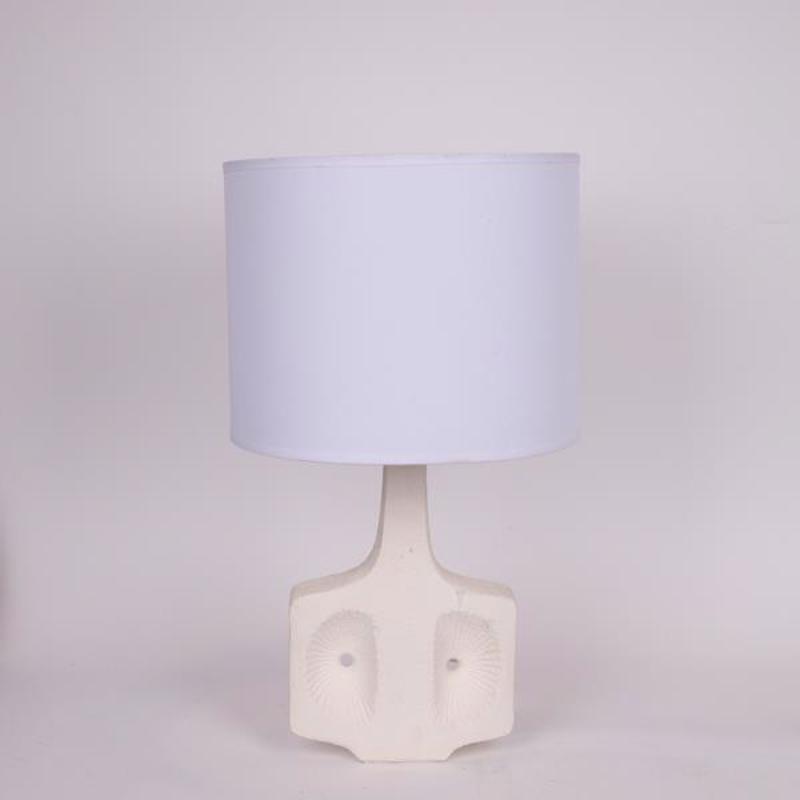 ESTHETI home Επιτραπέζιο Φωτιστικό Κεραμικό Λευκό με Υφ