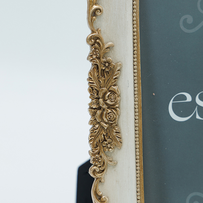 ESTHETI home Korniza (15x20cm) Resin Sampani/Xrusi 21.5x2x26cm 815-00012