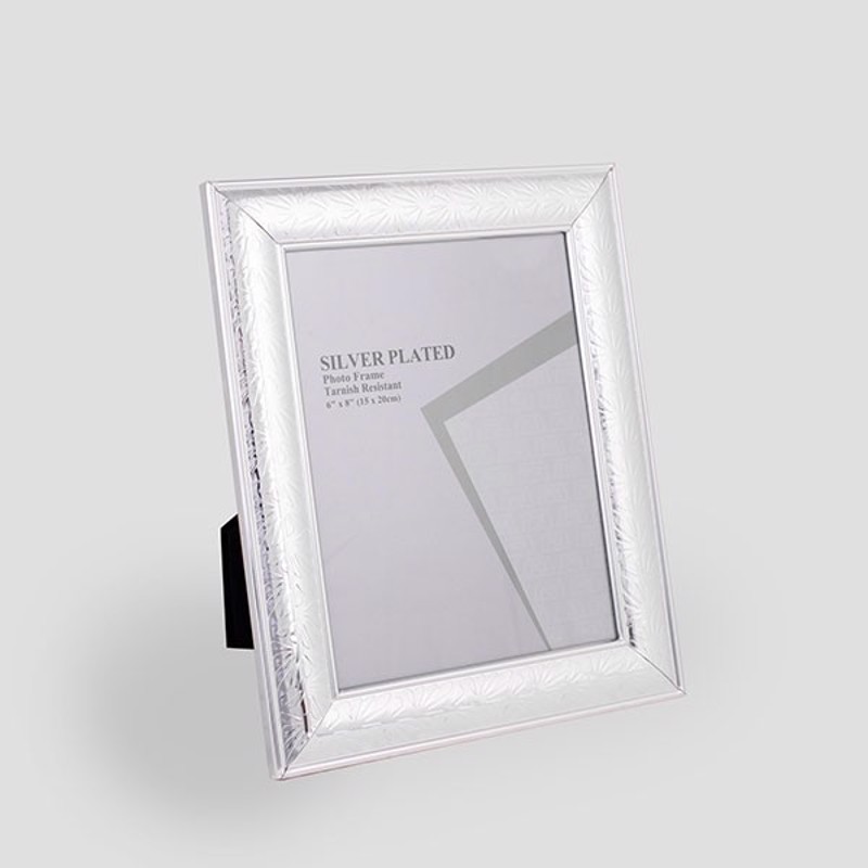 ESTHETI home Κορνίζα Μεταλλική Επάργυρη Ασημί 15x20cm 8