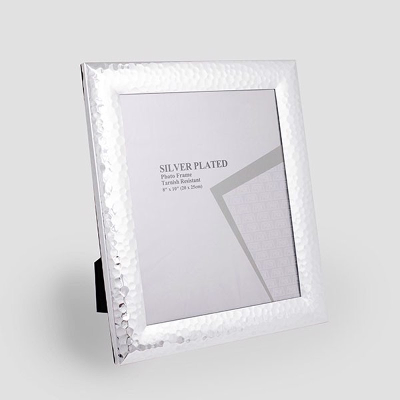 ESTHETI home Κορνίζα Μεταλλική Επάργυρη Ασημί 20x25cm 8