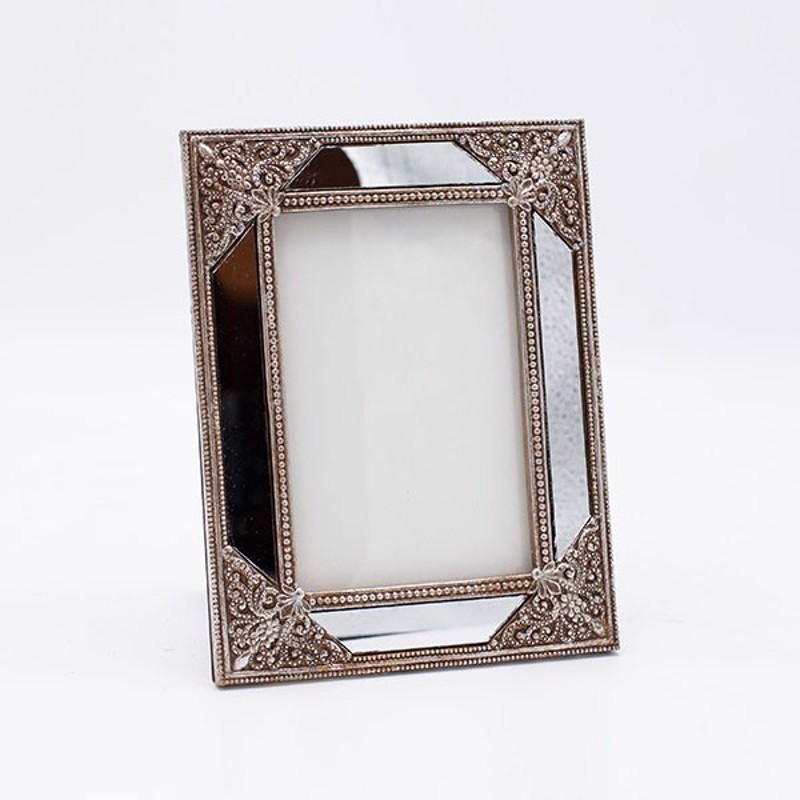 ESTHETI home Κορνίζα (13x18cm) Resin Μπρονζέ 18.1x1.8x2