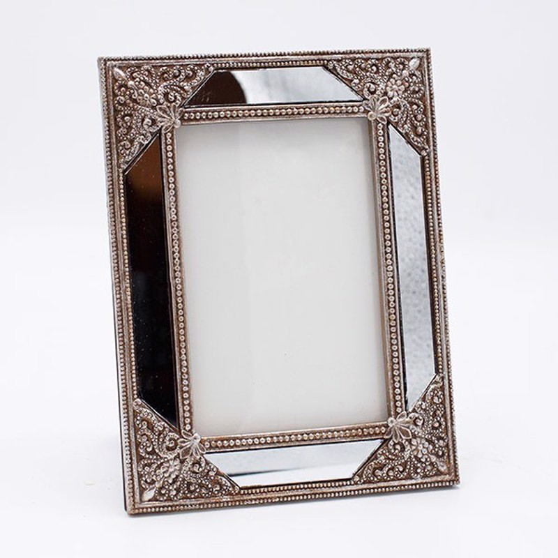 ESTHETI home Κορνίζα (15x20cm) Resin Μπρονζέ 22.2x2.3x2