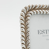 ESTHETI home Korniza Plexouda (13x18xm) Resin Antike Asimi 16.5x2x21.5cm 815-00105