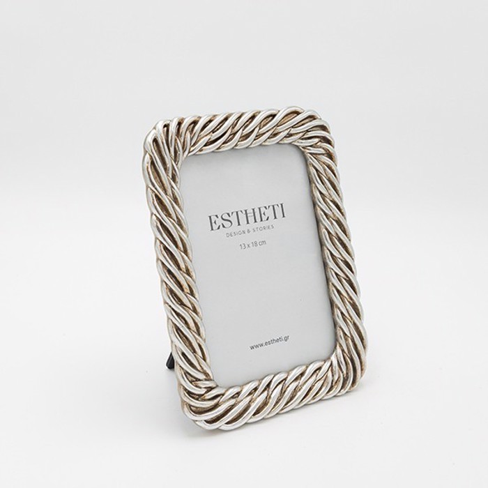 ESTHETI home Korniza Plexouda (13x18cm) Resin Antike Asimi 17x1.5x22cm 815-00115
