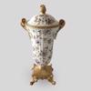 ESTHETI home Fontaniera Porselanis/Resin Lefki/Xrusi me Louloudia 25x20x47cm 819-00153