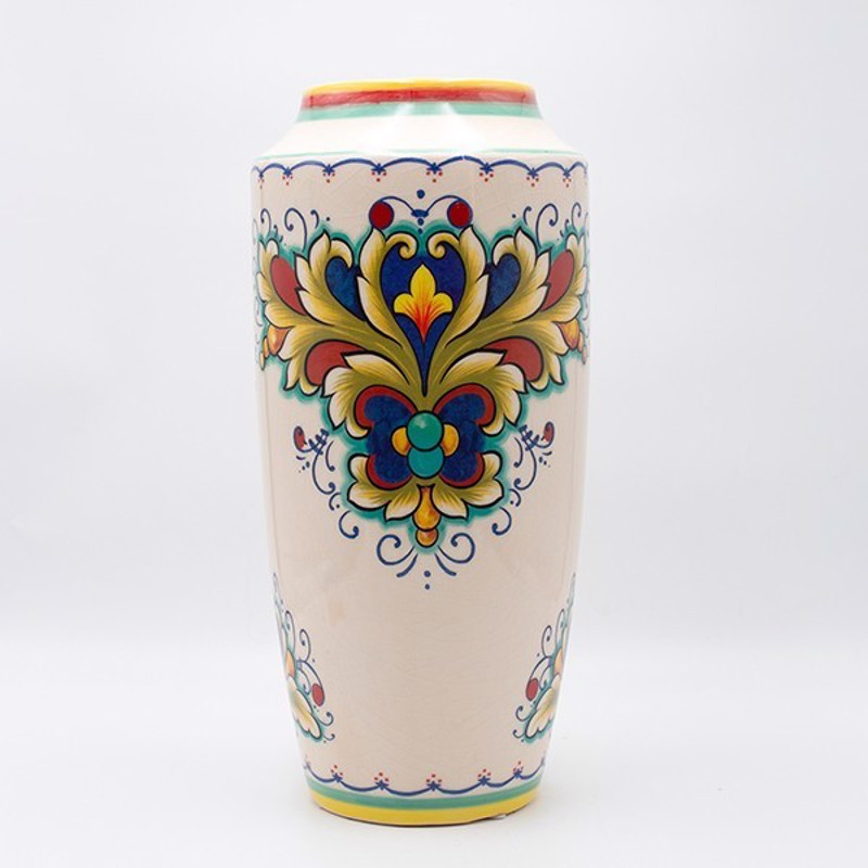 ESTHETI home - ΣΗΜΑΝΤΙΚΟ: Σε περίπτωση διαφοράς τιμής από το κατάστημα ισχύει παντα και μόνο η τιμή του καταστήματος ESTHETI home Βάζο Κεραμικό Πολύχρωμο Φ18.5x40cm 819-001