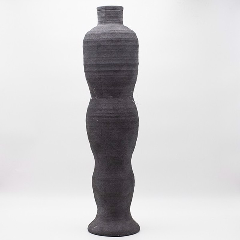 ESTHETI home Βάζο Κεραμικό Ανθρακί Φ15x61.5cm 819-00293