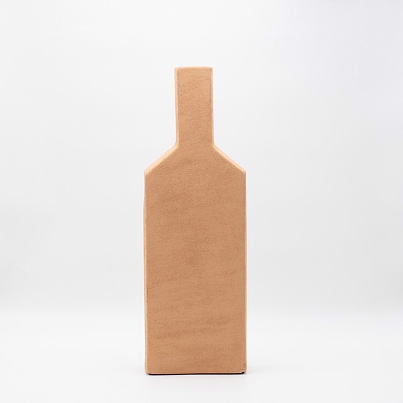 ESTHETI home - ΣΗΜΑΝΤΙΚΟ: Σε περίπτωση διαφοράς τιμής από το κατάστημα ισχύει παντα και μόνο η τιμή του καταστήματος ESTHETI home Βάζο Κεραμικό Μπεζ 16x6.5x48cm 819-00299