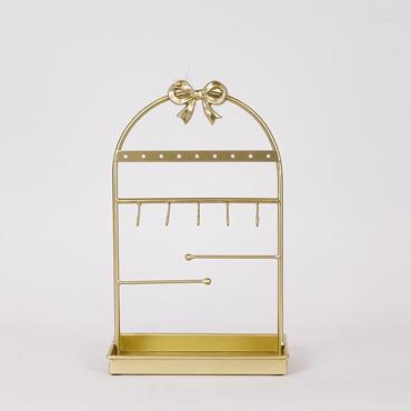 ESTHETI home Σταντ Κοσμημάτων Μεταλλικό Χρυσό 23x12x35.5cm 819-00363