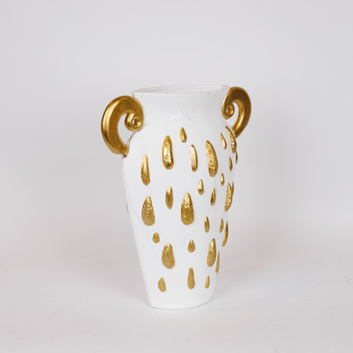 ESTHETI home Bazo Keramiko Lefko/Xruso 33.5x15.2x37.5cm 819-00366