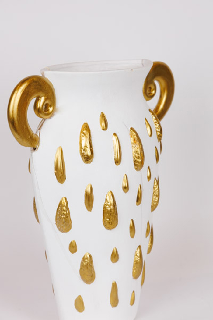 ESTHETI home Bazo Keramiko Lefko/Xruso 33.5x15.2x37.5cm 819-00366