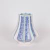ESTHETI home Bazo Keramiko Lefko/Mple me Glazies Gammes F22x25cm 819-00368