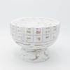 ESTHETI home Diakosmitiko Bol Xulino Lefko/Kafe F24x17.5cm 819-00403