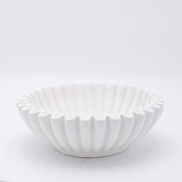 ESTHETI home Diakosmitiki Piatela Tsimentenia Lefki F25x8.5cm 819-00471