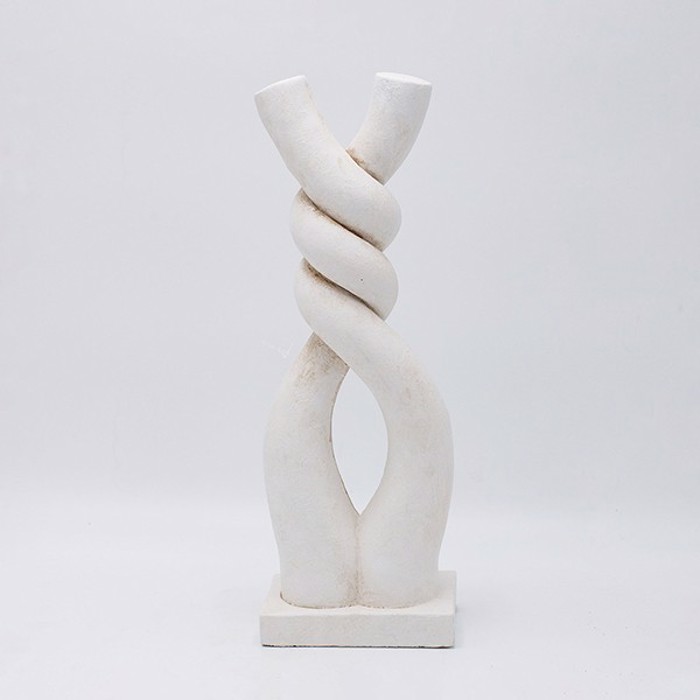 ESTHETI home Diakosmitiko Gupto Tsimentenio Lefko 11x8x32cm 819-00503