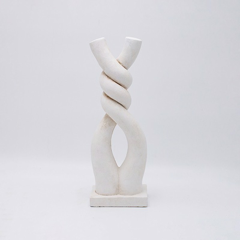 ESTHETI home - ΣΗΜΑΝΤΙΚΟ: Σε περίπτωση διαφοράς τιμής από το κατάστημα ισχύει παντα και μόνο η τιμή του καταστήματος ESTHETI home Διακοσμητικό Γλυπτό Τσιμεντένιο Λευκό 10x7