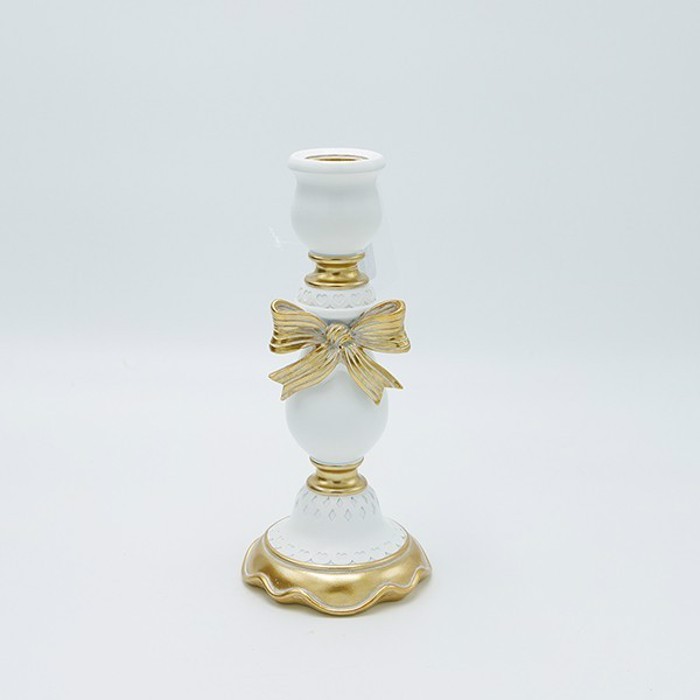 ESTHETI home Kiropigo me Fioggo Resin Lefko/Xruso F9.3x21cm 819-00561