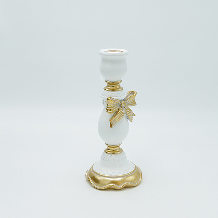 ESTHETI home Kiropigo me Fioggo Resin Lefko/Xruso F9.3x21cm 819-00561