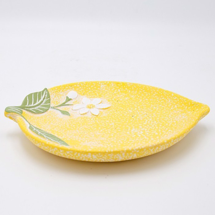 ESTHETI home Diakosmitiki Piatela Lemoni Tsimentenia Kitrini 25x19.5x3cm 819-00620