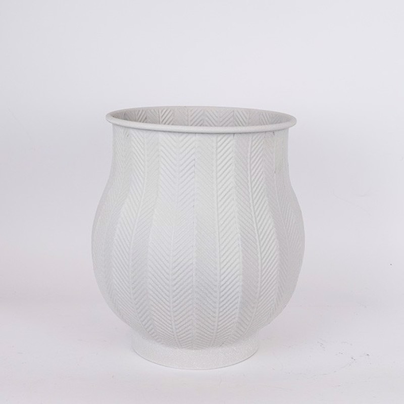 ESTHETI home Κασπώ Μεταλλικό Γκρι Φ40x43cm 819-00765