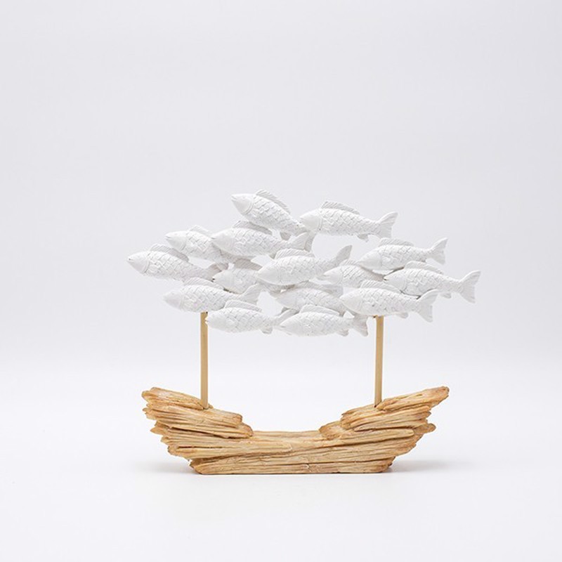 ESTHETI home Διακοσμητικό Γλυπτό ''Κοπάδι Ψαριών'' Resi