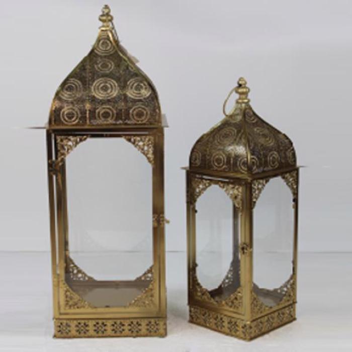 ESTHETI home Set ton 2 Fanari Metalliko Bronze 24x24x69cm 819-00887