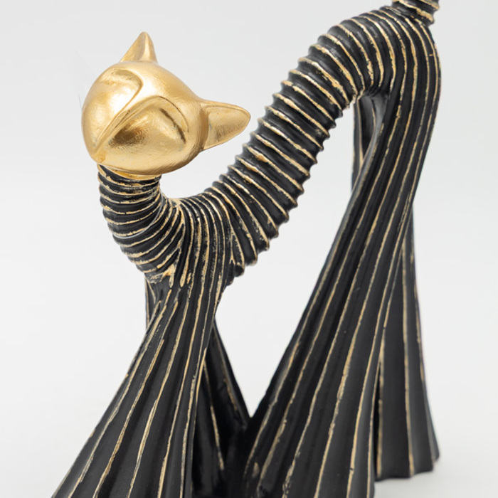 ESTHETI home Gta Resin Mavri/Xrusi 19.5x9.5x29.5cm 819-01399