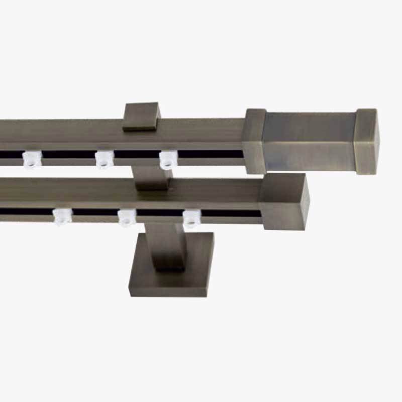 Frans Σιδηρόδρομος Διπλός Texas Kastro 20x20mm Αντικέ