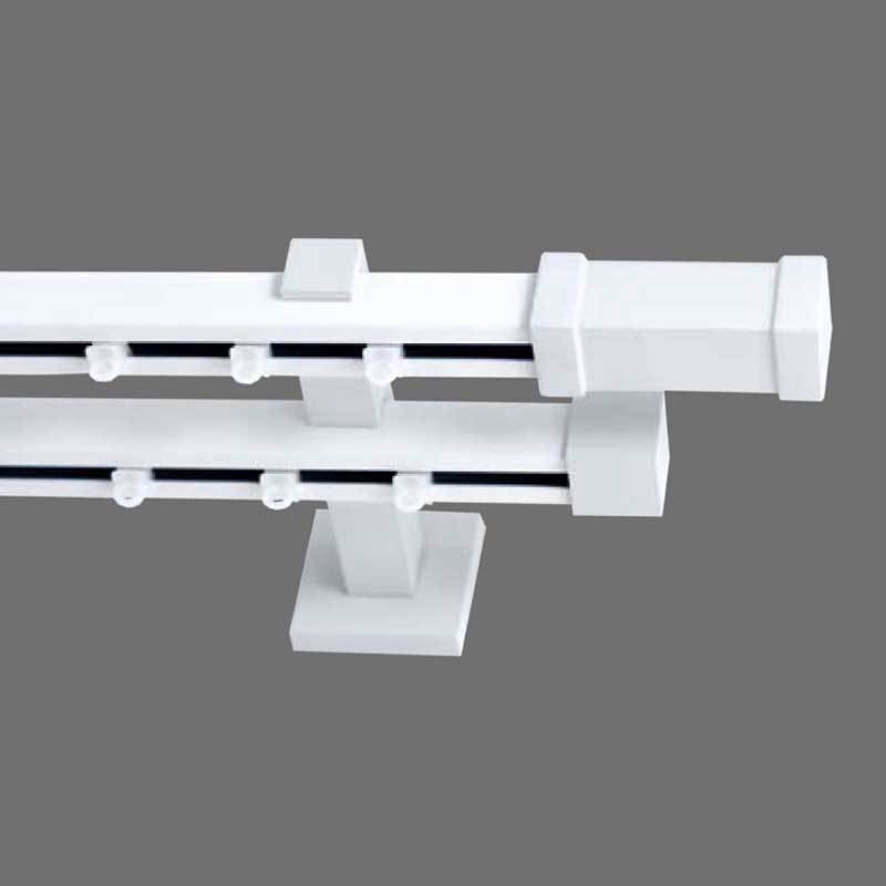 Frans Σιδηρόδρομος Διπλός Texas Kastro 20x20mm Λευκός