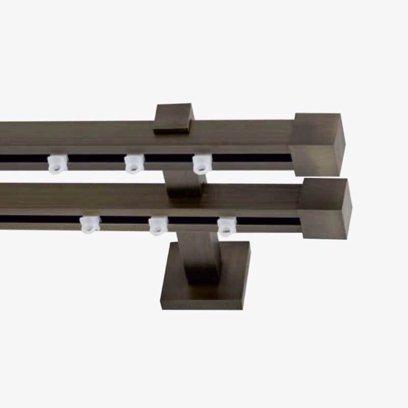 Frans Σιδηρόδρομος Διπλός Texas Tapa 20x20mm Αντικέ