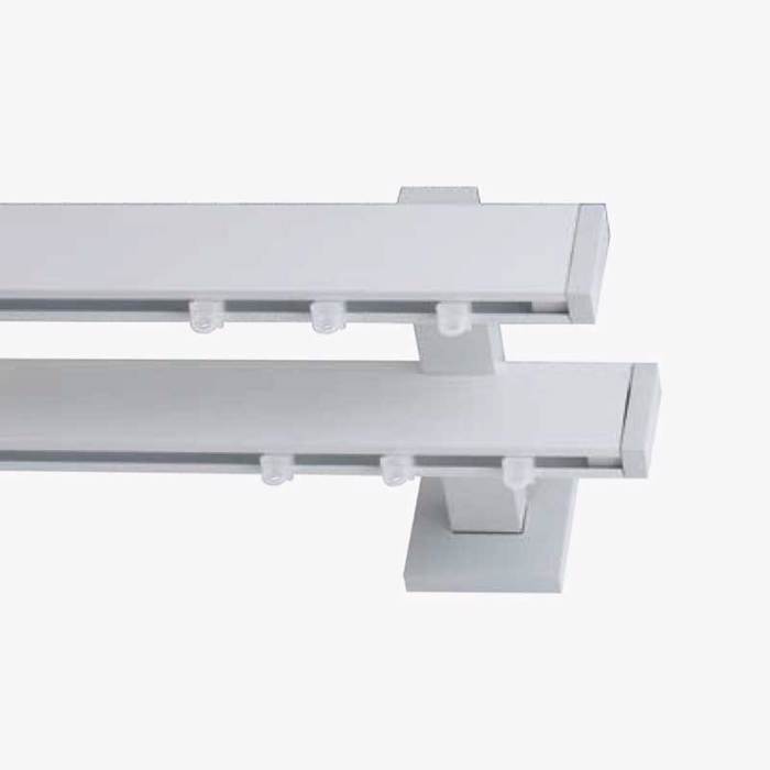 Frans Sidirodromos Diplos 'Super' Orthognios Tapa Lefkos