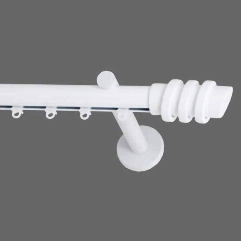 Frans - ΣΗΜΑΝΤΙΚΟ: Σε περίπτωση διαφοράς τιμής από το κατάστημα ισχύει παντα και μόνο η τιμή του καταστήματος Frans Σιδηρόδρομος Athens Three Rings Φ25 Λευκός