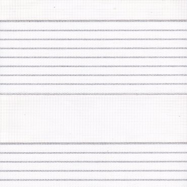 Frans Double Ρόλερ Ρυθμιζόμενης Σκίασης 'Fabric Collection' Λευκό με Ασημί Ρίγες (D-201)