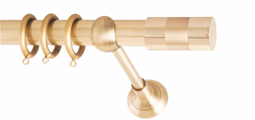 Frans Κουρτινόξυλο Φ25 Diva Oro Mat