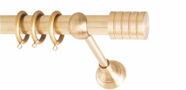 Frans Κουρτινόξυλο Φ25 Bar Oro Mat