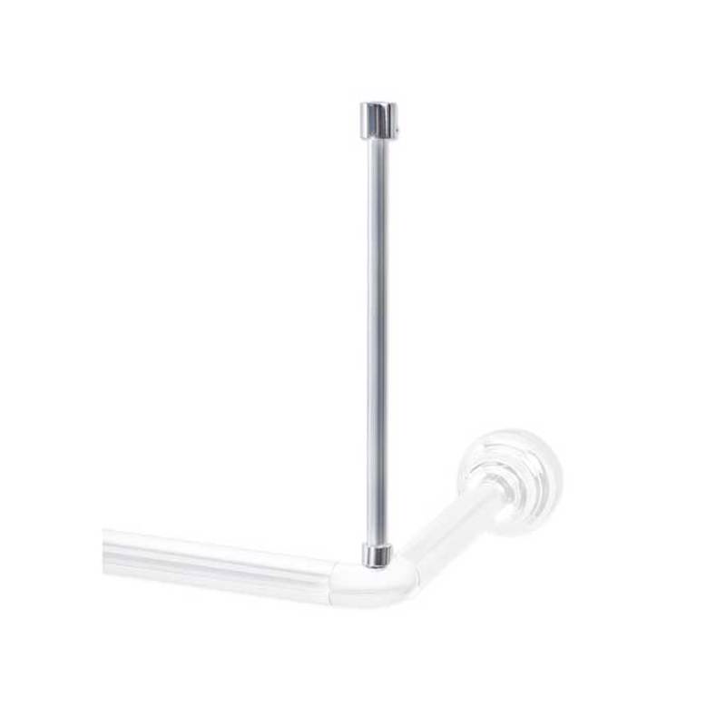 Grekon Στήριγμα οροφής γωνιακού βραχίονα Χρώμιο 0021-CH