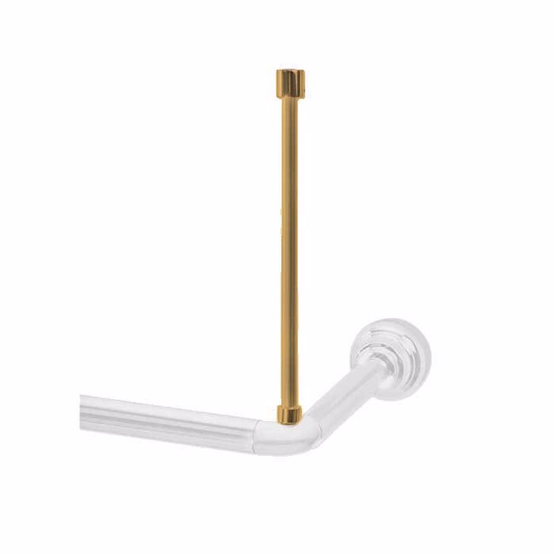 Grekon Στήριγμα οροφής γωνιακού βραχίονα Χρυσό 0021-Gold