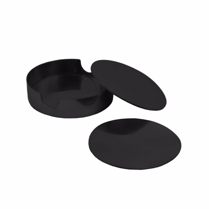 InTheBox - Maison COAL Σετ 4 Σουβέρ Αλουμινίου Γραφίτης