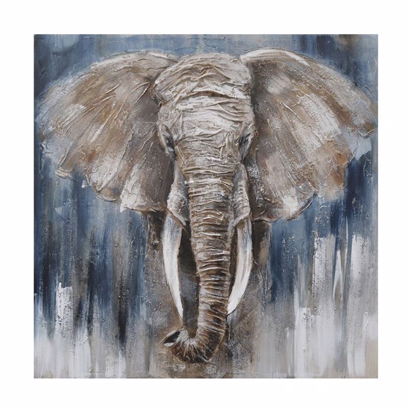 InTheBox - Maison MY ELEFANT Πίνακας Καμβάς Πολύχρωμος 