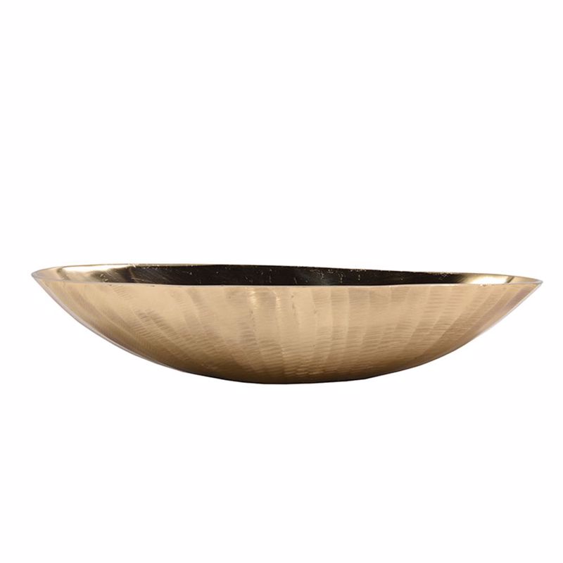 InTheBox - Maison - ΣΗΜΑΝΤΙΚΟ: Σε περίπτωση διαφοράς τιμής από το κατάστημα ισχύει παντα και μόνο η τιμή του καταστήματος InTheBox - Maison CIOTO Μπωλ Αλουμινίου Χρυσό 37x15x8cm